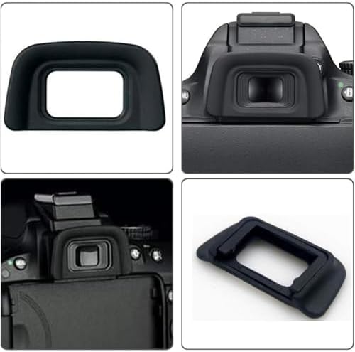 || Lens Cap Compatible with Nikon Camera Lenses || Please Check Images for Compatibility (DK-20 Camera Eyepiece Eyecup for Nikon D5600 D5200) - Image 3