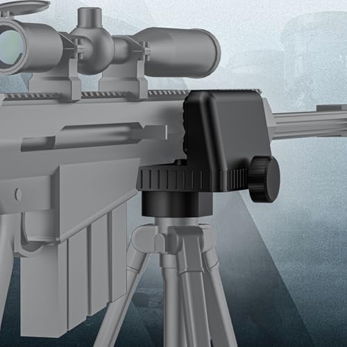 Universal Rifle Clamp Shooting Rest – Lightweight Hunting Tripod Clamp with 1/4” Mounting Hole, Quick Release Plate for Shooting and Target Practice - Image 6