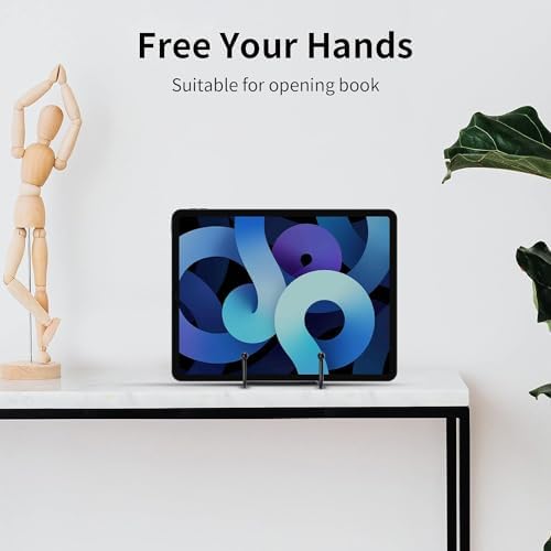 Kruodop 5 Pack Plate Stands for Display, 4 Inch Plate Holder Display Stand, Metal Frame Holder Stands for Book, Pictures, Photo Easel, Tabletop Art - Image 4