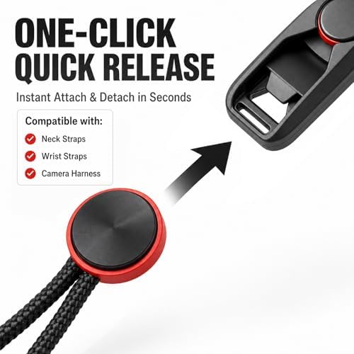 8-Piece Camera Strap Quick Release Connector Kit - Image 2