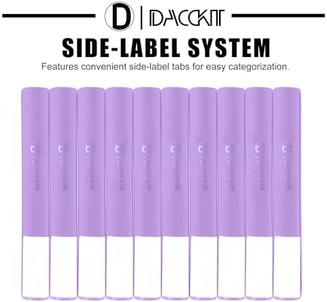 D DACCKIT Comic Binder，Comic Book Album with Sleeves Fits Regular Comics and Comic Bagged and Boarded - Comic Storage Binder Holds 24 Comic Books（Model A，Light Purple） - Image 7