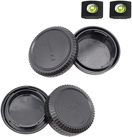 ULBTER Body Cap + Rear Lens Cap + Hot Shoe Cover for for Fujifilm X Mount by ULBTER