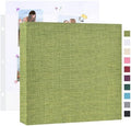 Mublalbum 10x10 Inch 3 Ring DIY Scrapbook Photo Album 40 Pages, Green by Mublalbum