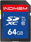 64GB SD Card, High Speed up to 90M/S, C10/U3/V30, SDXC UHS-I Memory Cards, Full HD & 4K Video Compatible with Digital Camera, HD Camcorders, DSLR and PC, 64GB(1pc) by elecacc