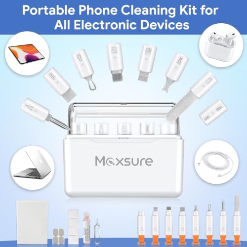 for iPhone Cleaning Kit, Multi-Tool for iPad AirPods Speaker & Charger Port - Image 2