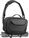 TAAOKA Camera Sling Bag,Waterproof Camera Case with Tripod Holder,Lightweight DSLR/SLR/Mirrorless Camera Bags Crossbody for photographers-Black by TAAOKA