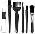 6PCS Keyboard Brush Cleaner Kit with Keycap Puller & Switch Puller, PP Handle Nylon Small Space Dust Removal Anti Static Brush for Computer Keyboard Electrical Appliance Seam Motherboard Camera by Unknown