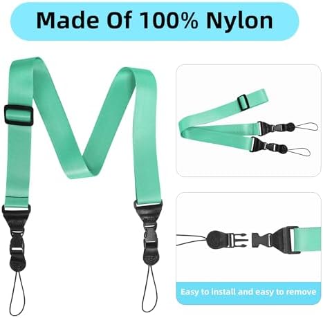 Adjustable Shoulder Strap, iPad Strap Nylon Neck Lanyard - Image 4