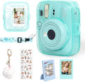 Clear Case for Fujifilm Instax Mini 13 Instant Camera, Clear Green by wogozan