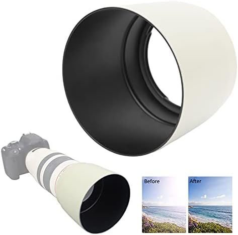 Hilitand Lens Hood,ET‑83C Camera Lens Hoods Reversible Photography Accessory, for EF 100‑400mm F/4.5‑5.6L is USM Lens (White) - Image 4