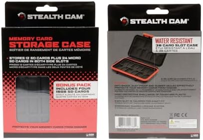 Stealth CAM SD Card - High-Speed Data Transferring Storage Game Trail Hunting Scouting Photo Video Recording Cameras, 16GB SD Card (4 Pack) w/Memory Card Storage Case - Image 4