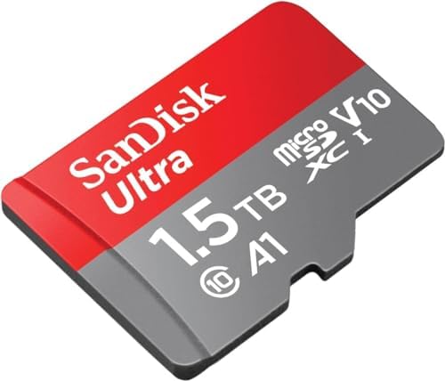 SANDISK 1.5TB Ultra microSDXC UHS-I Memory Card with Adapter - Up to 150MB/s, C10, U1, Full HD, A1, MicroSD Card - SDSQUAC-1T50-GN6MA - Image 4