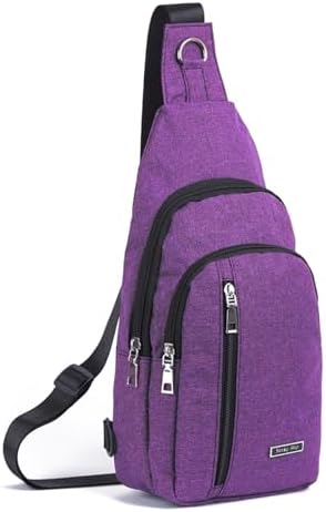 Seoky Rop Small Sling Bag Crossbody for Men Women One Strap Shoulder Cross Body Bag Sling Backpack for Travel by SeokyRop
