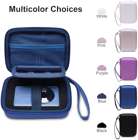 L LTGEM Digital Camera Case Compatible with KODAK PIXPRO FZ55/FZ45, Canon ELPH 180/190, Sony DSCW830/DSCW800, CAMKORY, QUMCOU, Lecran Digital Cameras, Blue(Case Only) - Image 6