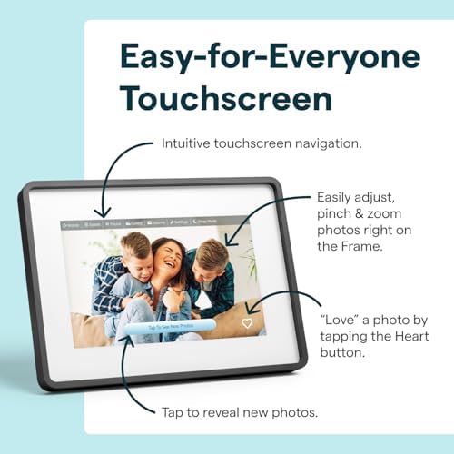Skylight Digital Picture Frame 2 – 10" Full HD Touchscreen, Charcoal - Image 7
