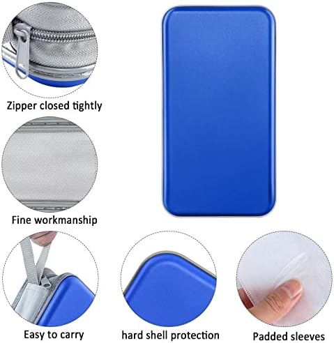 Siveit CD DVD Cases 96 Capacity Disc Storage Binder for Car(Blue) - Image 2