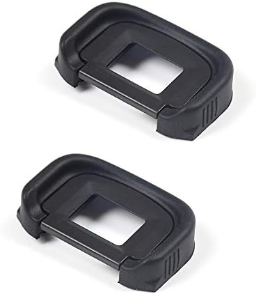 EG Eyecup Eyepiece Viewfinder Compatible for Canon 5D Mark IV, 5D Mark III, 7D, 1D Mark IV, 1D Mark III Digital Camera (2 Pack) by Unknown