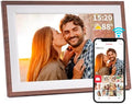 Frameo 10.1 Inch WiFi Digital Picture Frame，Electronic Frame,1280 * 800IPS HD Cloud Smart Digital Photo Frame,32GB Storage, Wall Mountable, Auto-Rotate,Easy to Share Photos or Videos via FRAMEO APP by MQQC