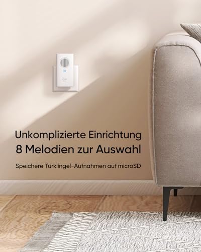 eufy Security Video Doorbell E340 Kit with Chime, 2K FHD, Built-in 8GB - Image 6