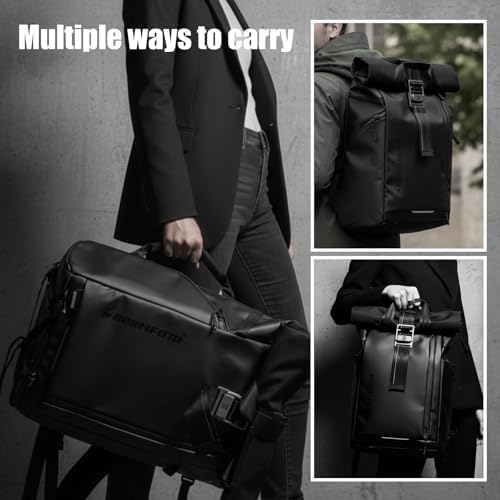 Besnfoto Waterproof Camera Backpack Rolltop Laptop Bag for DSLR Mirrorless - Image 5