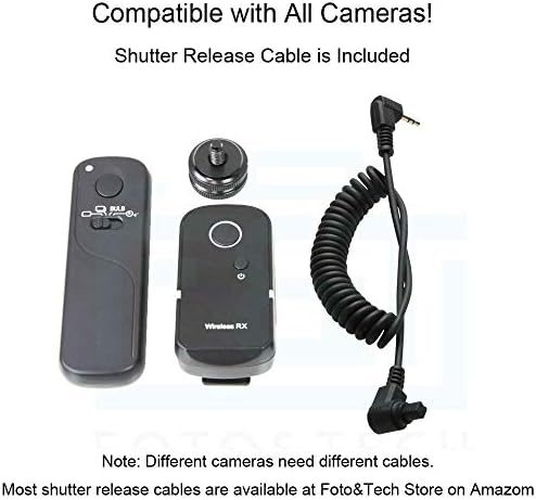 Foto&Tech 360 Any Angle 100m Wless Rmote Control Shutter Release (Compatible with EOS R5 Mark II R5 6D Mark II, R6 Mark II, 5D Mark IV III II, 5DS, 1DX Mark II, 1DS Mark II III) - Image 7