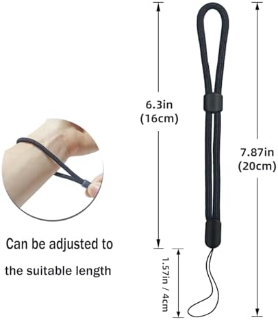 yuntop 5PCS Wrist lanyard, 7.8 inch Hand Wrist Strap Lanyard - Image 2