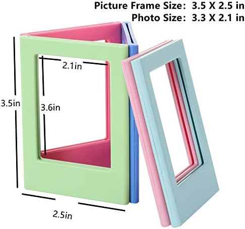 10 Pack Magnetic Picture Frame for Fujifilm Instax Mini Film, 2x3 inch - Image 3