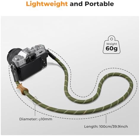 K&F CONCEPT Camera Neck Strap,100cm Camera Shoulder Strap - Image 4