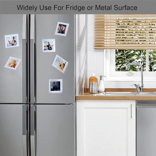 3.5x4.25” Magnetic Polaroid Picture Frame, Fridge Magnet Frame for Polaroid Now i-Type/600/SX-70/OneStep+/Instax Wide Square 300/200/210 Films, Instant Film Display,10 Pack - Image 4
