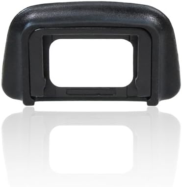 Foto&Tech 3 Pieces Replacement Rubber DK-20 Eyecup Compatible with Nikon D5500, D5300, D3400, D3300, F65, F75, D40, D50, D60, D70s, D5100, D3200, D3100, D3000 Digital SLR Cameras (3 Pieces) - Image 2