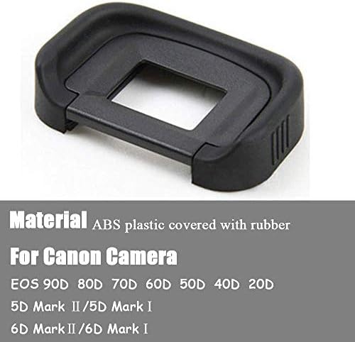 EB Eyecup for Canon EOS 90D 80D 70D 60D 50D 40D 20D 5DII 6DII Camera 2-Pack - Image 4