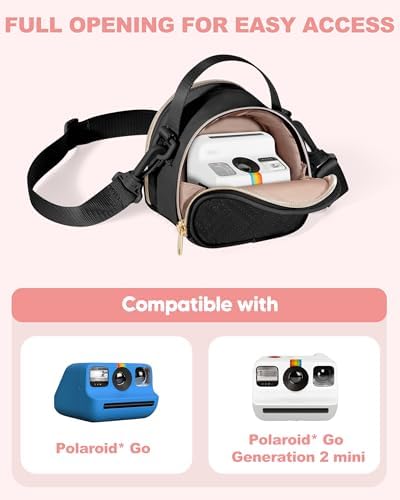 Mini Camera Bag Compatible with Polaroid Go Gen2, Small Sling Bag - Image 2