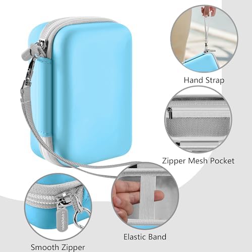 Leayjeen Vlogging Camera Case for Duluvulu/VJIANGER/Gavonde - Blue - Image 4