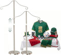 Shirt Display Stand Mannequin Torso 18-33" Adjustable,Nickel,2 Pack by Unknown