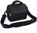 Waterproof Crossbody Camera Bag for Canon Nikon Sony DSLR Mirrorless Camera by FOSOTO