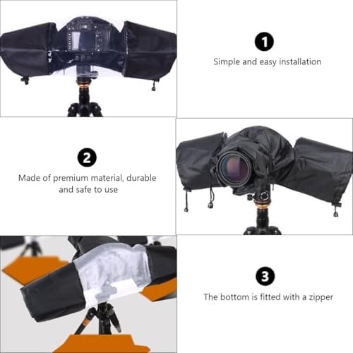 Alipis Universal Waterproof Camera Rain Cover Outdoor Digital Camera Protector Sleeve for Photography in Rainy Weather - Image 6