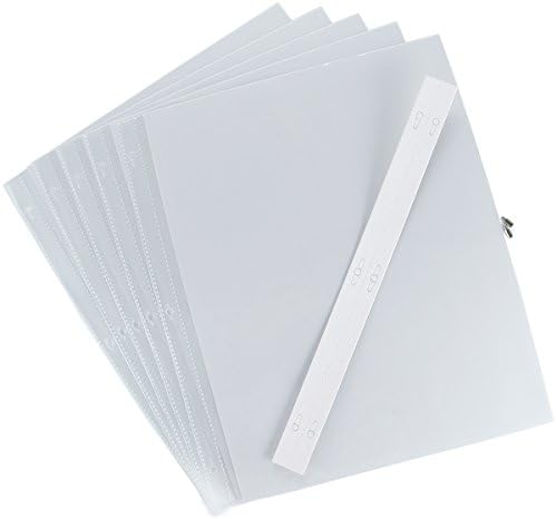 Pioneer Universal Top-Loading Page Protectors 5/Pkg, 12"X15" (W/White Inserts) by PioneerPhotoAlbums