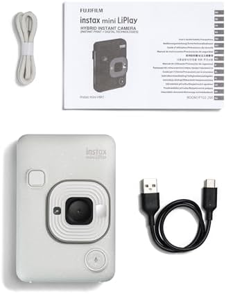 Fujifilm INSTAX Mini LIPLAY Hybrid Instant Camera - Misty White - Image 7
