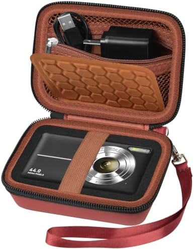 Comecase Digital Camera Case for Kodak PIXPRO FZ45 FZ55, Brown by COMECASE