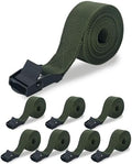 Trail Camera Straps, Game Cam Mounting Strap with Long-Lasting Alloy Buckle, Nylon Fiber Strap for Wildlife Trial Camera Accessory, Deer Camera Tree Belts, 25mm Width* 6 ft. Long (8 Packs) by Upperosey