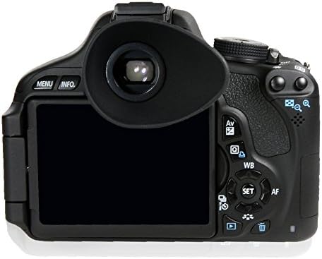Foto&Tech Rubber Eyecup for Glasses Eyecup Eyeshade EF Compatible with Canon 90D 80D 70D 60D 77D 6D Mark II 5D Mark II T7 T6 T5 T100 T8i T7i T6s T6i T5i T4i T3i T2i T1i SL3 SL2 SL1 4000D 50D 40D 30D - Image 2