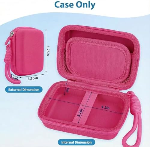 Digital Camera Case for Kodak PIXPRO FZ55/FZ45/CAMKORY, Fuchsia - Image 4