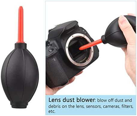 AYNEFY Lens Cleaning Kit for Camera, Telescope & Smartphone – 4-Piece Kit with Dust Blower, Soft Brush, Microfiber Cleaning Cloth & Portable Carry Bag - Image 4