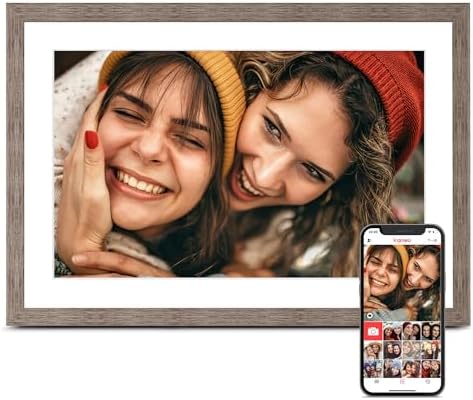 Frameo 10.1 Inch WiFi Digital Picture Frame, Electronic Photo Frame, 32GB by Pastigio