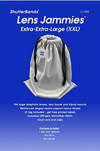 XX-Large Lens Jammies Microfiber Drawstring Bags by ShutterBands