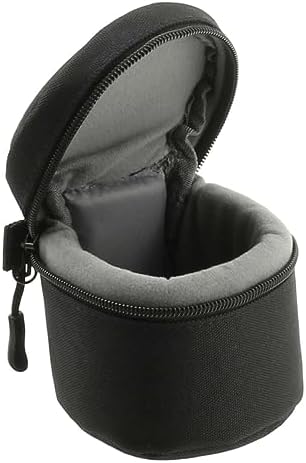 Navitech Black Water Resistant Camera Lens Protective Case Pouch - Compatible with Fujifilm XF23 mm F2 R Lens - Image 4