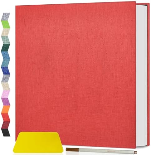 Popotop Photo Album Self Adhesive Scrapbook Album for 4x6 5x7 8x10 Pictures DIY Photo Book as Scrapbooking Supplies Kits, Birthday Gifts for Women Mom Wedding Baby Family Travel by Popotop