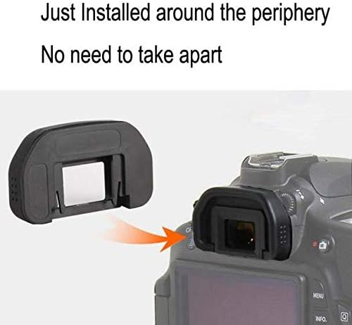 ULBTER EB Eyepiece Eyecup for Canon EOS 90D/80D/70D/60D/50D/40D/20D [2Pack] - Image 4