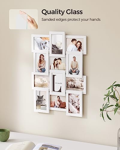 SONGMICS Collage Picture Frames, 4 x 6 for Wall Decor, Set of 12 - Image 5