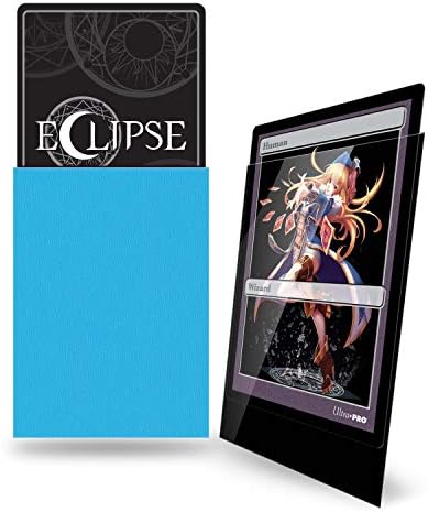 Ultra Pro E-15627 Eclipse Gloss Small Sleeves 60 Pack-Sky Blue - Image 2